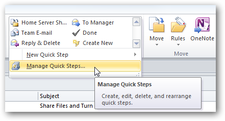 Outlook For Mac Quick Steps